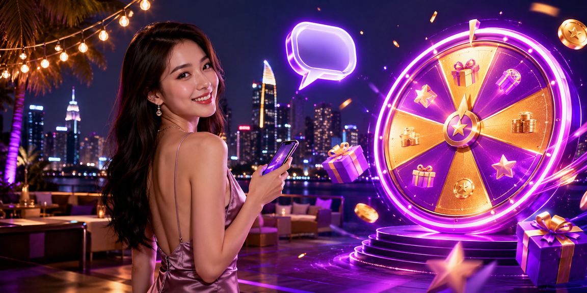 Ánh đèn neon roulette tại TP. Hồ Chí Minh trong không khí giải trí có kiểm soát