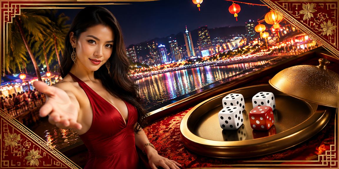 Ánh đèn chợ đêm Nha Trang với khung cảnh tài xỉu sôi động về đêm